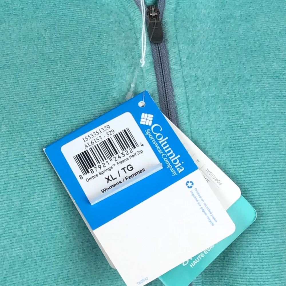 NWT Columbia Omni-Wick Performance Fleece Top - Picture 7 of 7